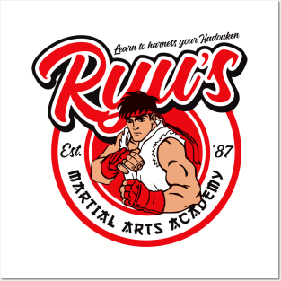 Ryu's Martial Arts Academy Posters and Art